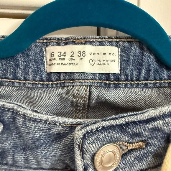 Light Weight Blue Denim Wide Jeans - Picture 3 of 6